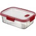 CURVER SMART COOK 0,9L Pojemnik szklany 20 x 15 x 7 cm transparentny/czerwony 00114-472