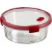 CURVER SMART COOK 1,2L Pojemnik okrągły szklany 20 x 11 c transparentny/czerwony 00116-472