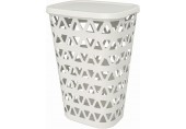 CURVER OCEANA 55L Kosz na bieliznę 42,6 × 34,5 × 60,1 cm, beżowy 00520-885