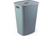 CURVER SOFTEX 56L Kosz na brudną bieliznę 34 x 43,8 x 59,9 cm, niebieski 00571-Z69