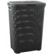 CURVER STYLE 60L Kosz na bieliznę 44,8 x 61,5 x 34,1 cm, ciemny szary 00707-308
