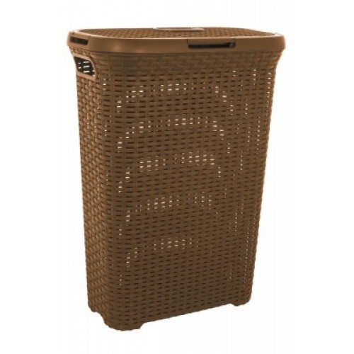 CURVER Kosz na bieliznę RATTAN 40 l Mocha, 00709-213 CURVER Kosz na bieliznę RATTAN 40 l Mocha, 00709-213