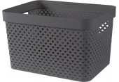 CURVER PURE 17L Koszyk 35,5 x 26,2 x 21,9 cm, szary 01420-G43