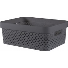 CURVER PURE 11L Koszyk 35,6 x 26,6 x 13,6 cm, szary 01421-G43