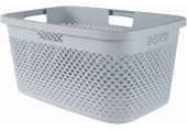 CURVER PURE 47L Kosz na czyste pranie 60 x 40 x 28 cm, niebieski 01917-126