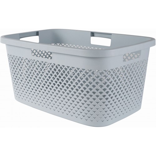 CURVER PURE 47L Kosz na czyste pranie 60 x 40 x 28 cm, niebieski 01917-126