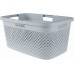 CURVER PURE 47L Kosz na czyste pranie 60 x 40 x 28 cm, niebieski 01917-126
