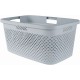 CURVER PURE 47L Kosz na czyste pranie 60 x 40 x 28 cm, niebieski 01917-126