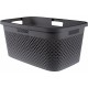 CURVER PURE 47L Kosz na czyste pranie 60 x 40 x 28 cm, szary 01917-G43