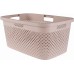 CURVER PURE 47L Kosz na czyste pranie 60 x 40 x 28 cm, różowy 01917-Q70