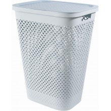 CURVER PURE 55L Kosz na brudną bieliznę 43 x 35 x 58 cm, niebieski 01918-126