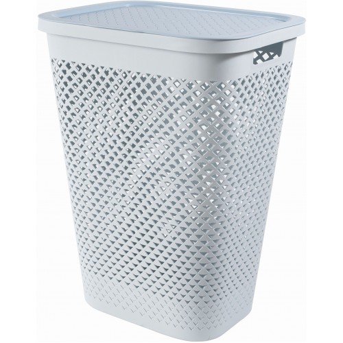 CURVER PURE 55L Kosz na brudną bieliznę 43 x 35 x 58 cm, niebieski 01918-126