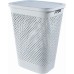 CURVER PURE 55L Kosz na brudną bieliznę 43 x 35 x 58 cm, niebieski 01918-126