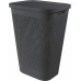 CURVER PURE 55L Kosz na brudną bieliznę 43 x 35 x 58 cm, szary 01918-G43