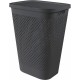 CURVER PURE 55L Kosz na brudną bieliznę 43 x 35 x 58 cm, szary 01918-G43