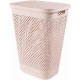 CURVER PURE 55L Kosz na brudną bieliznę 43 x 35 x 58 cm, różowy 01918-Q70