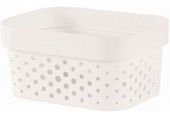 CURVER INFINITY 1,4L Pojemnik ażurowy 16,7 x 12,5 x 8,3 cm, biały 02036-040