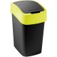 CURVER FLIP BIN 9L Kosz na śmieci 35 x 18,9 x 23,5 cm czarny/żółty 02170-E64