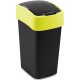 CURVER FLIP BIN 25L Kosz na śmieci 47 x 26 x 34 cm czarny/żółty 02171-E64
