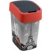 CURVER FLIP BIN PARIS 25L Kosz na śmieci 47 x 26 x 34 cm czerwony/szary 02171-P67