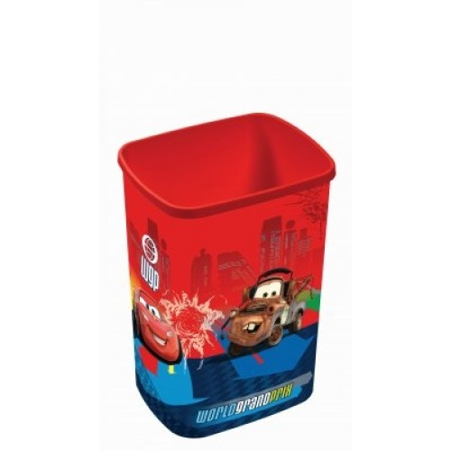 CURVER Kosz Flip Bin Cars, 19 x 25 x 35 cm, 10L, czerwony, 02173-C06