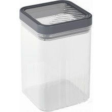 CURVER KARA 1,2L Pojemnik na artykuły sypkie 10,7 × 10,7 × 15 cm, ciemnoszary 03101-W54