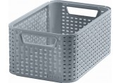 CURVER STYLE S Koszyk 28,5 x 13 x 19,4 cm jasnoszary 03614-099