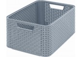 CURVER STYLE M Koszyk 38,6 x 17 x 28,7 cm jasnoszary 03615-099