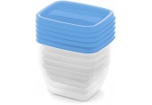 CURVER VEDO Zestaw pojemników na żywność 5x0,25L, 11x9x6cm, niebieski 03844-051
