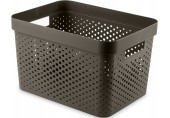 CURVER INFINITY 17L Pojemnik ażurowy 36 x 27 x 22 cm, brązowy 04740-C74