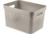 CURVER INFINITY 17L Pojemnik ażurowy 36 x 27 x 22 cm, beżowy 04740-X67