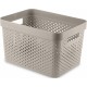 CURVER INFINITY 17L Pojemnik ażurowy 36 x 27 x 22 cm, beżowy 04740-X67