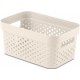 CURVER INFINITY 4,5 L Pojemnik ażurowy 26 x 18 x 12 cm, kremowy 04747-X64