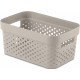 CURVER INFINITY 4,5 L Pojemnik ażurowy 26 x 18 x 12 cm, beżowy 04747-X67