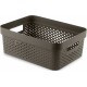 CURVER INFINITY 11L Pojemnik ażurowy 36 x 27 x 14 cm, brązowy 04750-C74
