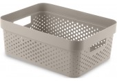 CURVER INFINITY 11L Pojemnik ażurowy 36 x 27 x 14 cm, beżowy 04750-X67