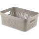 CURVER INFINITY 11L Pojemnik ażurowy 36 x 27 x 14 cm, beżowy 04750-X67