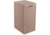 CURVER KAYA 60L Kosz na bieliznę 38 × 29 × 58,5 cm, pudrowy róż 17213761