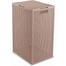 CURVER KAYA 60L Kosz na bieliznę 38 × 29 × 58,5 cm, pudrowy róż 17213761