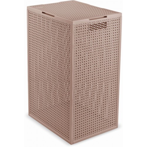 CURVER KAYA 60L Kosz na bieliznę 38 × 29 × 58,5 cm, pudrowy róż 17213761