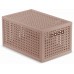 CURVER KAYA S 7L Koszyk z przykrywką 18,8 × 30 × 15,4 cm, pudrowy róż 17213762