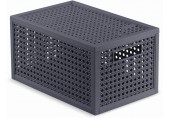 CURVER KAYA S 7L Koszyk z przykrywką 18,8 × 30 × 15,4 cm, ciemnoszary 17213762