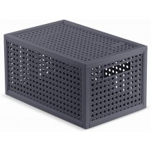 CURVER KAYA S 7L Koszyk z przykrywką 18,8 × 30 × 15,4 cm, ciemnoszary 17213762