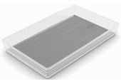 KIS SISTEMO 9 Pojemnik 39 x 24 x 5 cm transparentny/szary 10018-A94