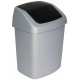 CURVER SWING BIN 15L Kosz na śmieci 30,6 x 24,8 x 41,8 cm szary 03985-373