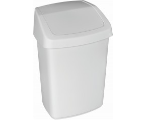 CURVER SWING BIN 15L Kosz na śmieci 30,6 x 24,8 x 41,8 cm biały 03985-026