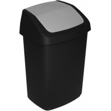 CURVER SWING BIN 10L Kosz na śmieci 24,6 x 19,8 x 37,3 cm czarny 03984-Y09