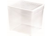 CURVER TEXTILE 33L Pojemnik 39,5 x 34,2 x 34,3 cm transparentny 03000-001