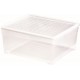 CURVER TEXTILE 18,5L Pojemnik 39,6 x 34,3 x 17,3 cm transparentny 03002-001
