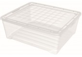 CURVER TEXTILE 10L Pojemnik 34,2 x 29,7 x 12,5 cm transparentny 03007-001